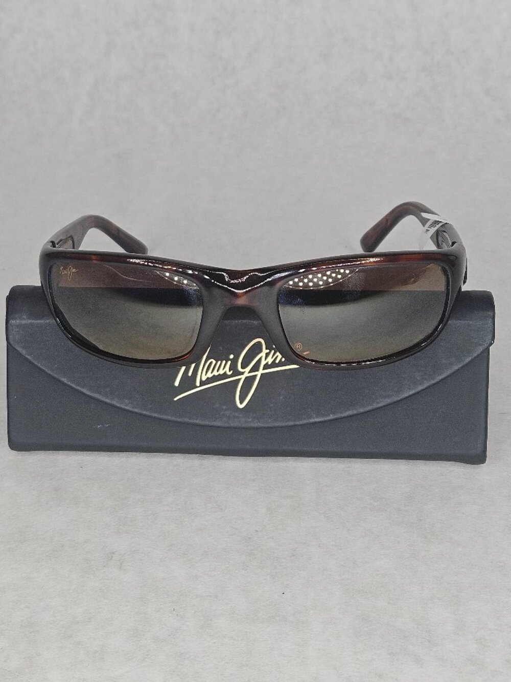 Maui Jim Stingray STG-BG MJ-103-10 55 22-129 Leopard Print Sunglasses